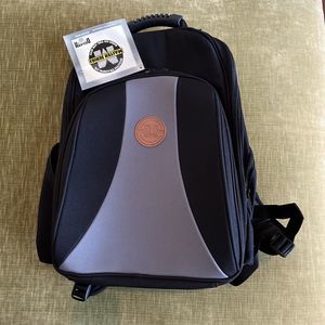 DULUTH TRADING CO MASTER SERIES TOOL BACKPACK BLACK  38 POCKETS CONTRACTORS NWT